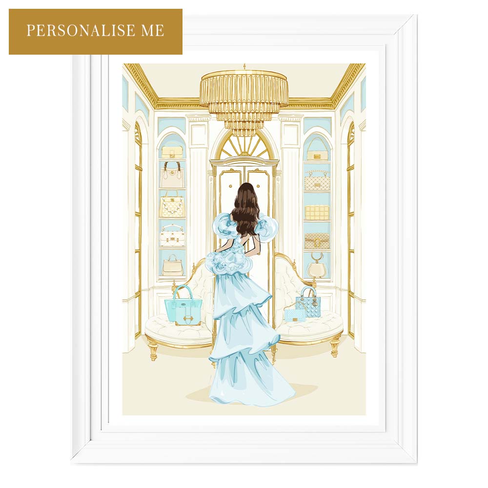 Enchanted Escape - Powder Blue Wardrobe & Megan Hess